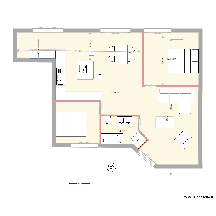 projet paris abouti 1. Plan de 0 pièce et 0 m2