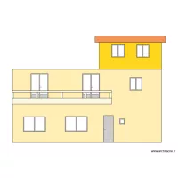 facade sud modifi&eacute;e