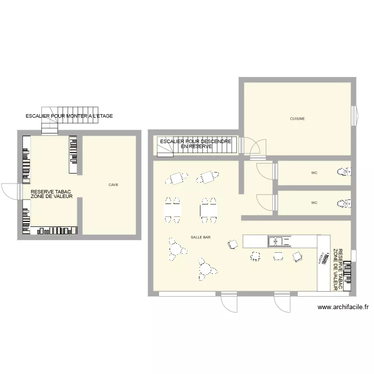 TABAC L INDUS. Plan de 