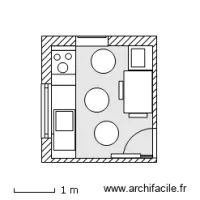 Cuisine T3 BJG  avec table 104 X 79 et frigo 29 Nov 2011