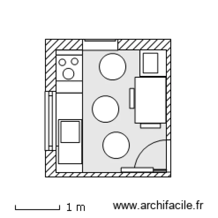 Cuisine T3 BJG avec table 104 X 79 et frigo 29 Nov 2011. Plan de Cuisine T3 BJG avec table 104 X 79 et frigo 29 Nov 2011. Plan de