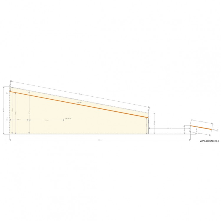 implantation crêtes. Plan de 0 pièce et 0 m2