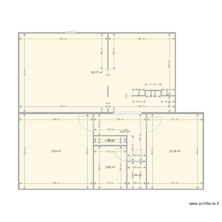 Issoire T3 Actuel. Plan de 0 pièce et 0 m2