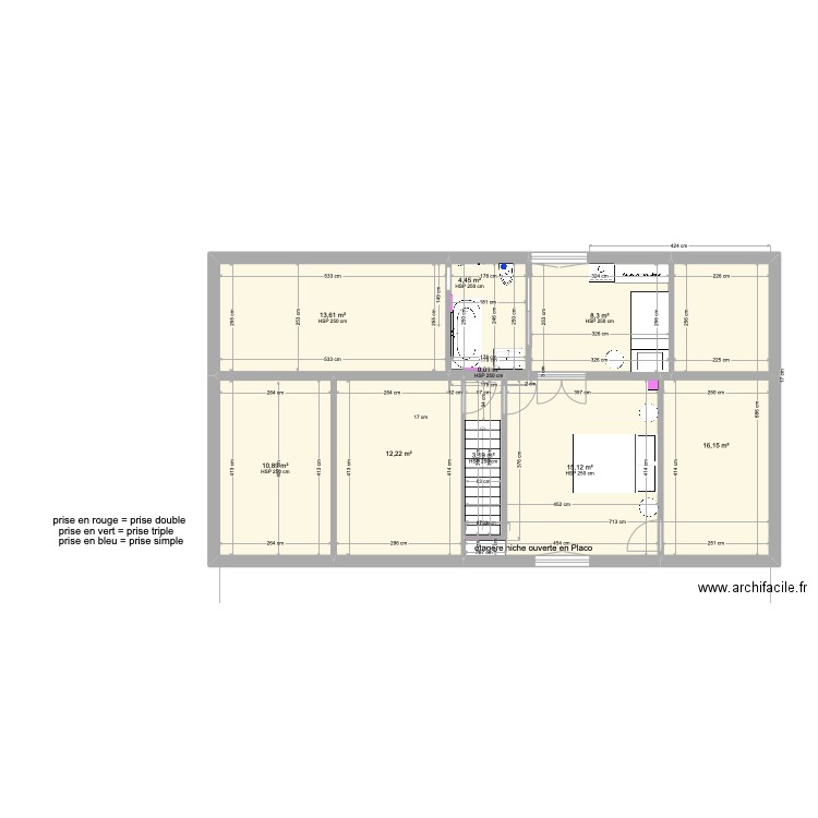 Plan Elec / Arc en ciel  Top floor 3. Plan de 0 pièce et 0 m2