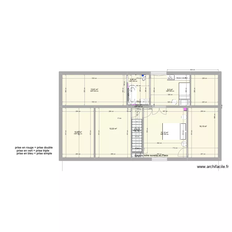 Plan Elec / Arc en ciel Top floor 3. Plan de Plan Elec / Arc en ciel Top floor 3. Plan de