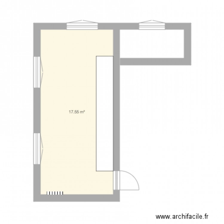 MAISON DE GRASSE cuisine cellier. Plan de 0 pièce et 0 m2