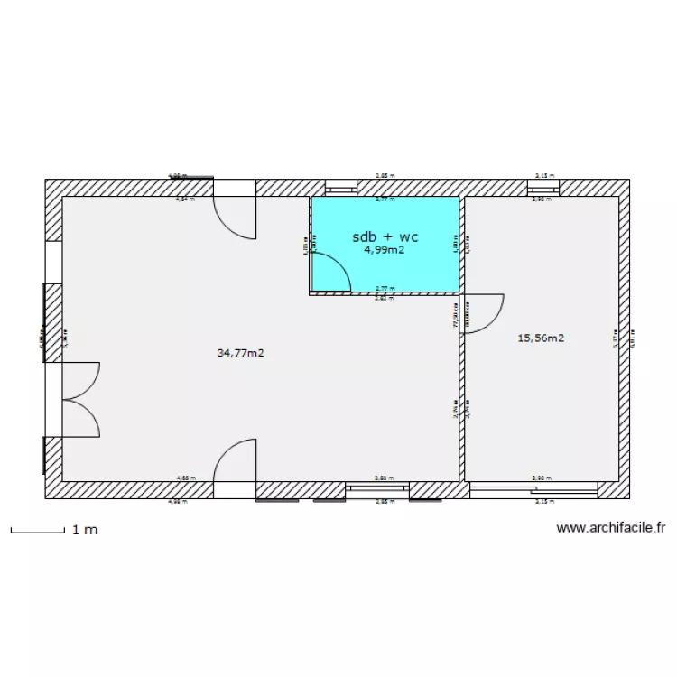 maison maman. Plan de 