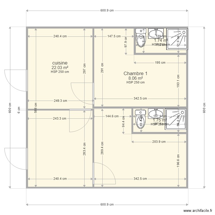 CHALET BOIS sans objets. Plan de 0 pièce et 0 m2