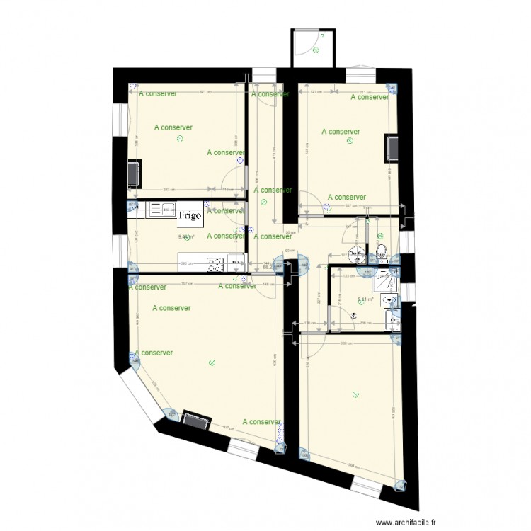 App 2 electricité. Plan de 0 pièce et 0 m2