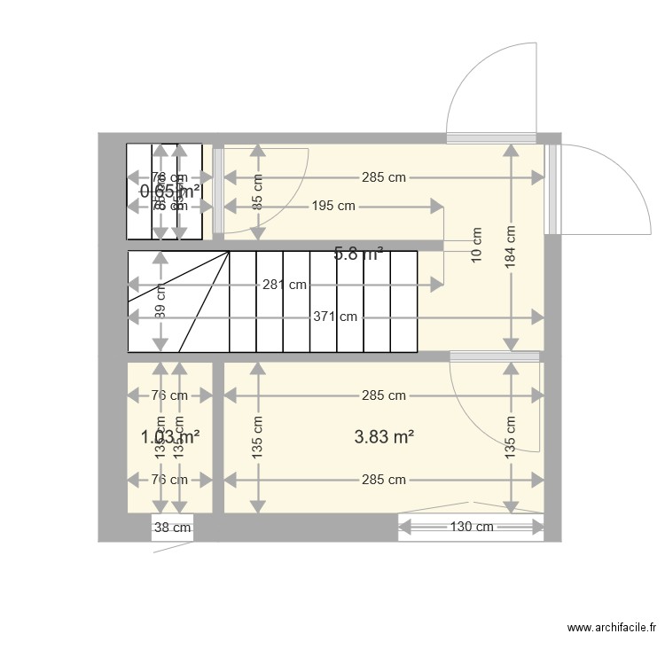 wc   lingerie. Plan de 0 pièce et 0 m2