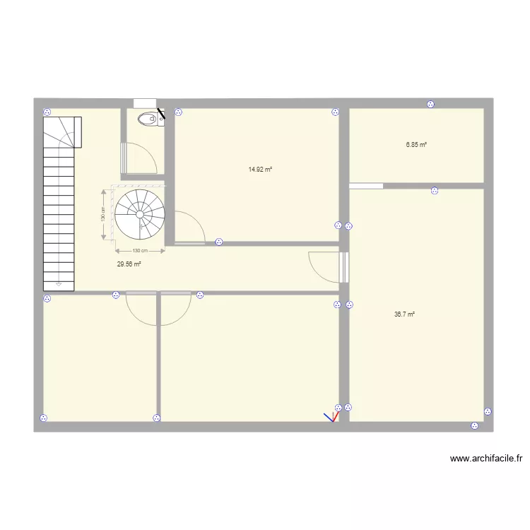 plan du haut. Plan de 