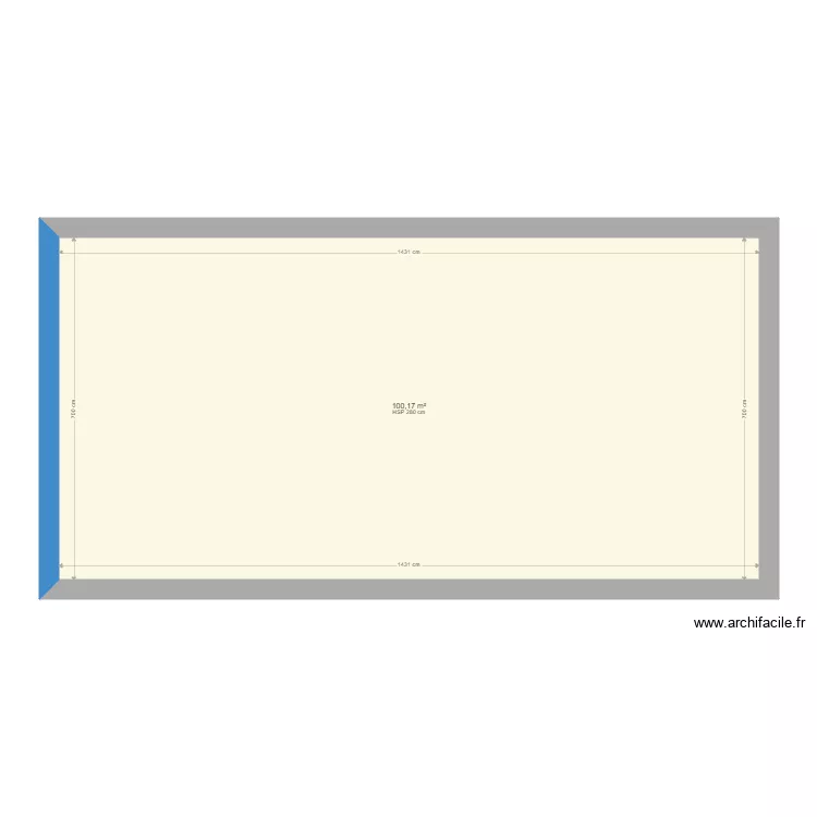 Montboissier. Plan de 