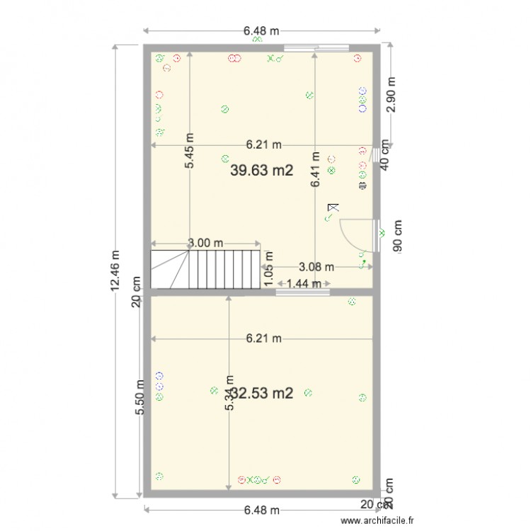 Samuel PLANCHER haut de RDCH 110915. Plan de 0 pièce et 0 m2