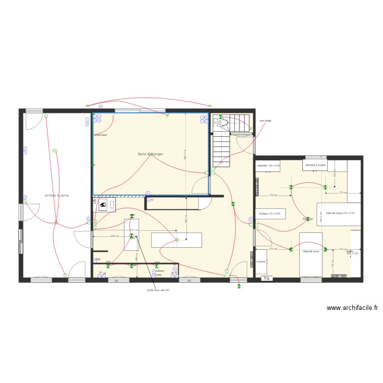 fils eveillard. Plan de 0 pièce et 0 m2