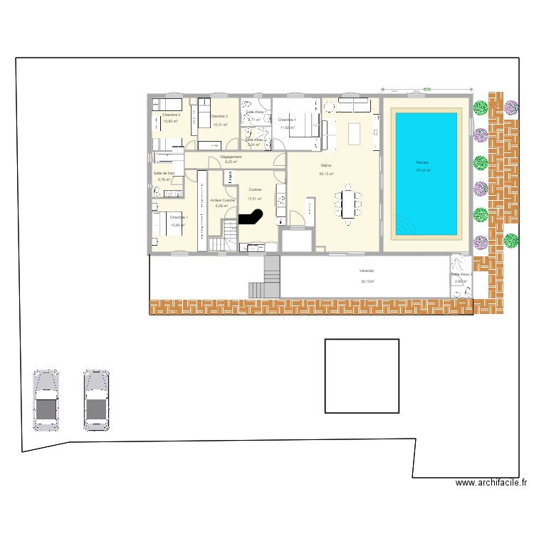 extérieur 18 01 2020. Plan de 0 pièce et 0 m2