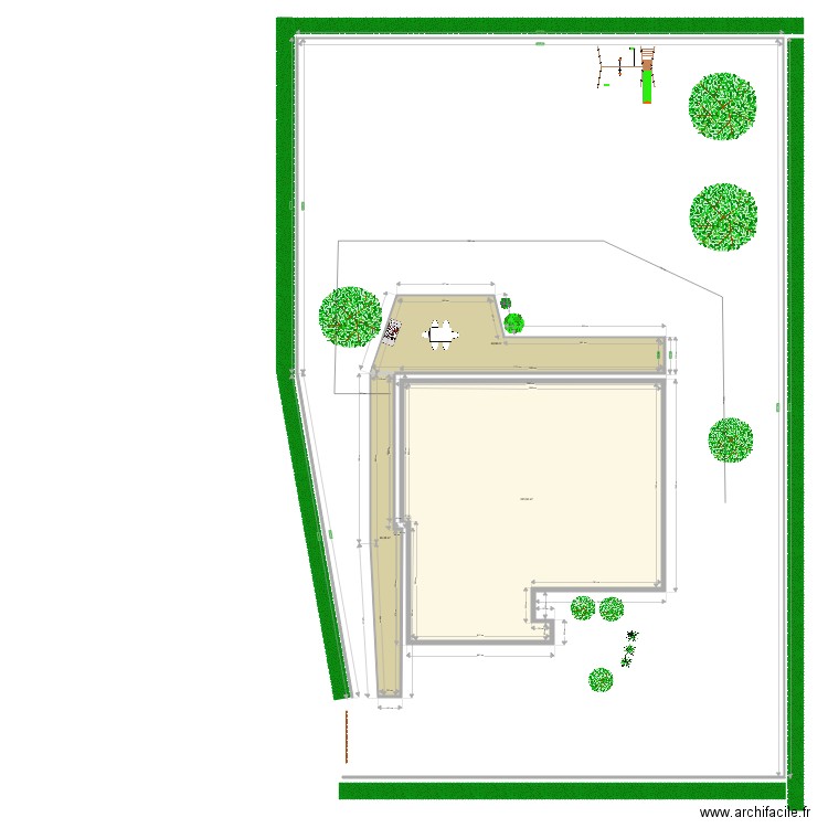 JARDIN 2. Plan de 0 pièce et 0 m2