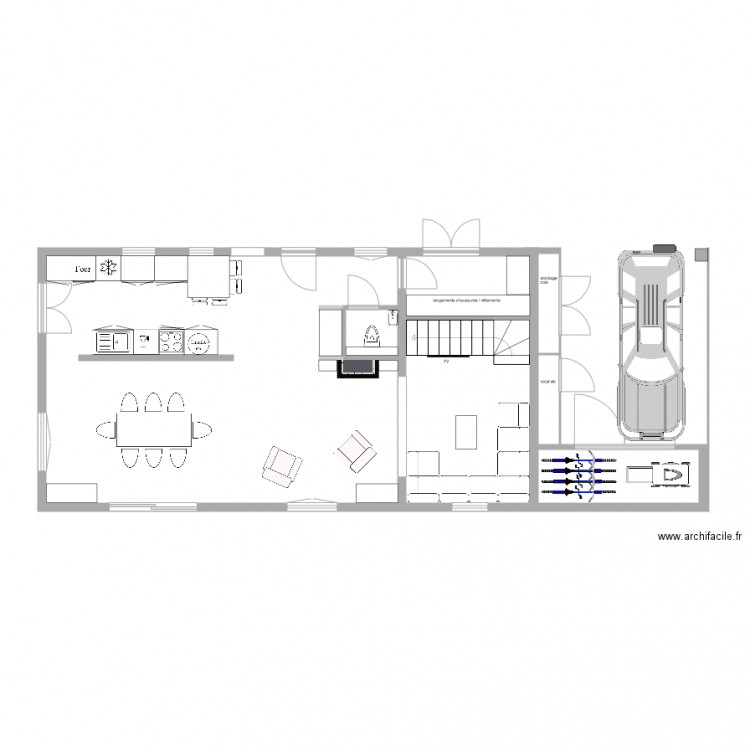 MANZI projet 4 validé. Plan de 0 pièce et 0 m2