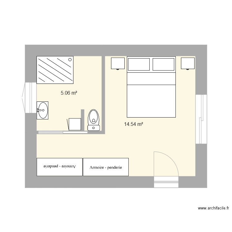 plan extension version 2. Plan de 0 pièce et 0 m2