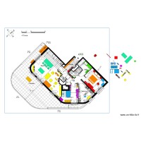 FINAL plan indice 10 AMENAGEMENT mobilier V8 2 canapés sans galandage piano angle