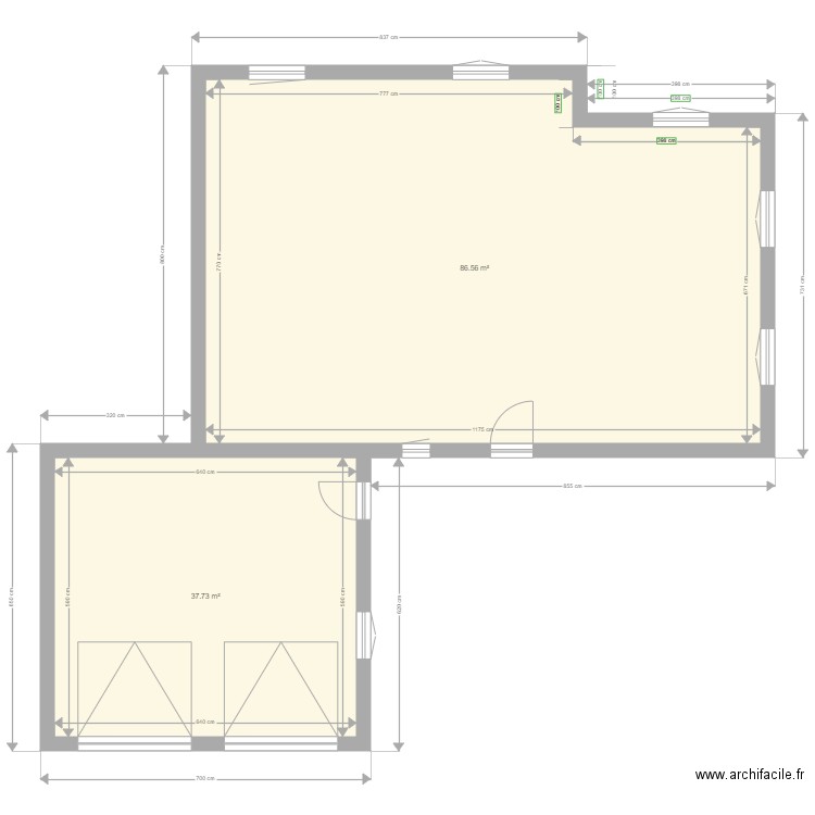 Maison. Plan de 0 pièce et 0 m2