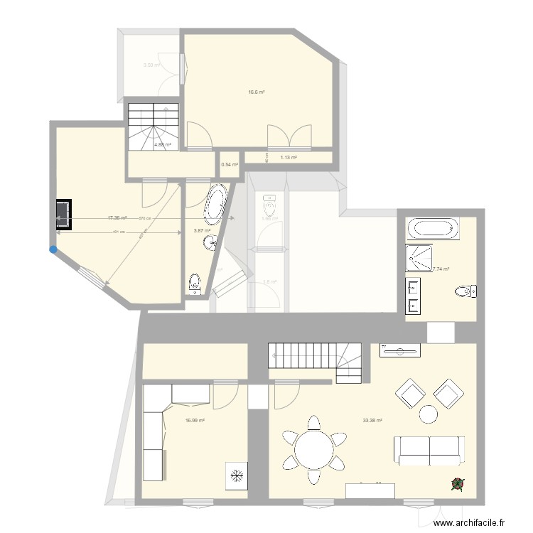 PROJET SALAISON 2. Plan de 0 pièce et 0 m2