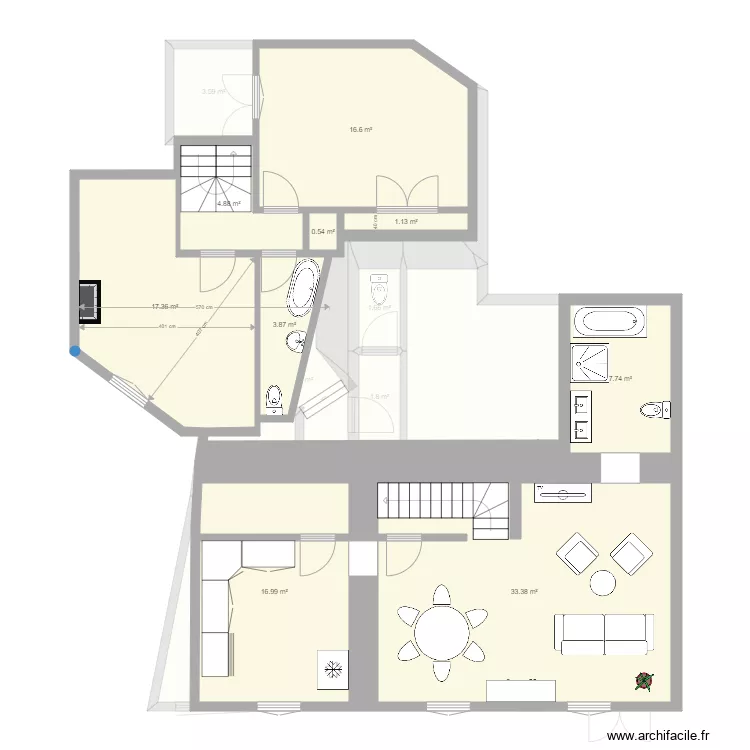 PROJET SALAISON 2. Plan de 