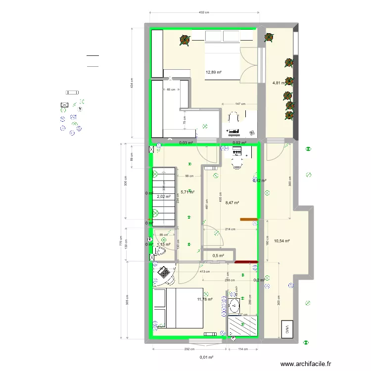 Maison Extension V2 1. Plan de Maison Extension V2 1. Plan de