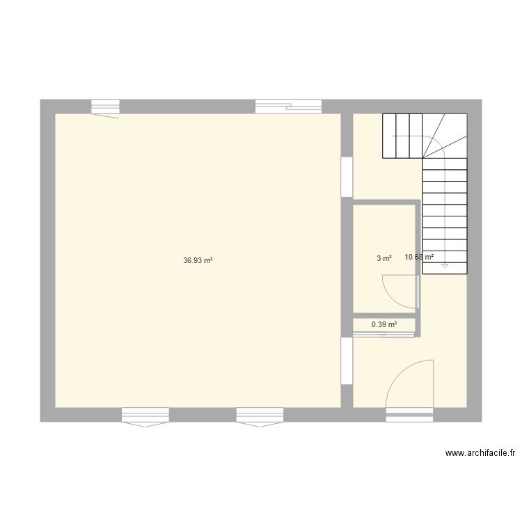 rdc tambu. Plan de 0 pièce et 0 m2