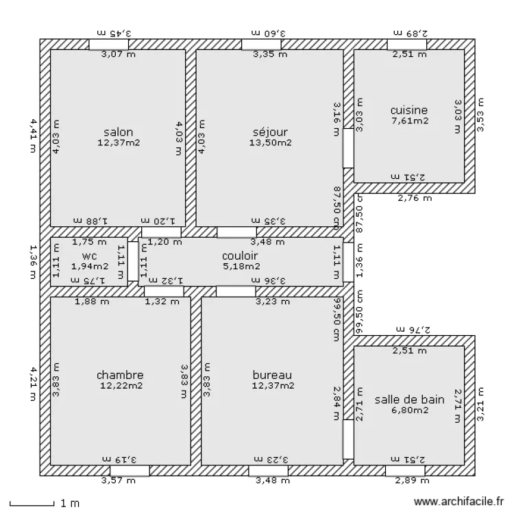 DESCLAUX 1. Plan de 