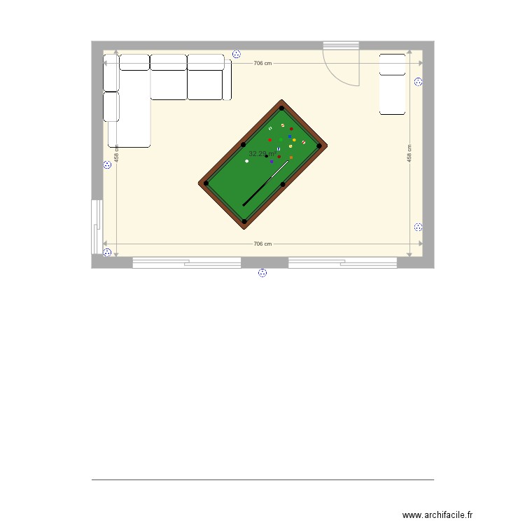 Amenagement Salle de Jeux. Plan de 0 pièce et 0 m2