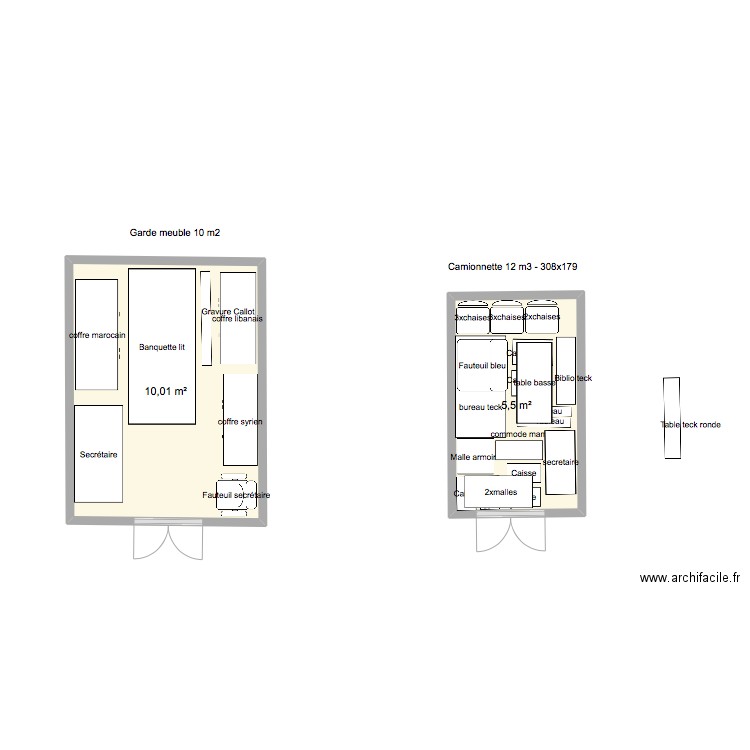 Garde meuble - La Garde 2023. Plan de 0 pièce et 0 m2