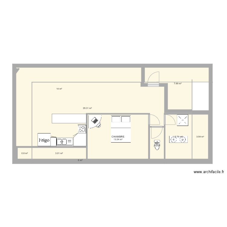 LEVIER. Plan de 0 pièce et 0 m2