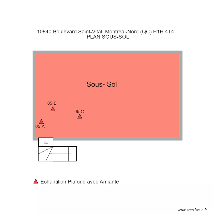 10840SOUS SOL . Plan de 10840SOUS SOL . Plan de