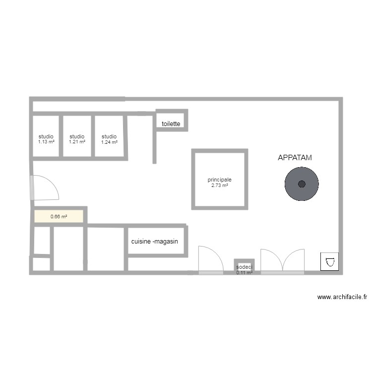 cloture 2. Plan de 0 pièce et 0 m2