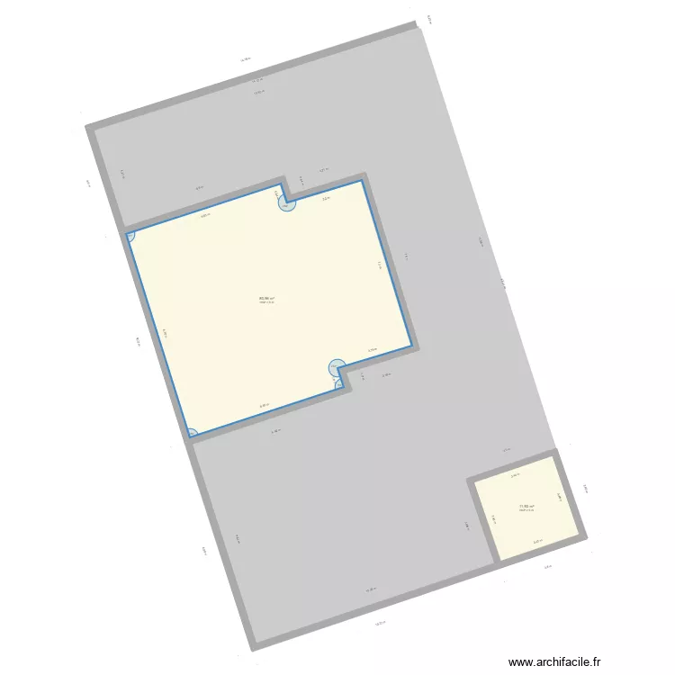 Nadia cadastre. Plan de 