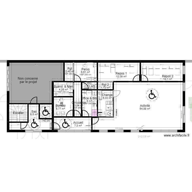 91 Crosne Projet PMI PST 290822 V pmi rectif jordan ArL. Plan de 0 pièce et 0 m2