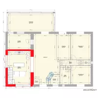 Maison transformations escalier gauche meubl&eacute;