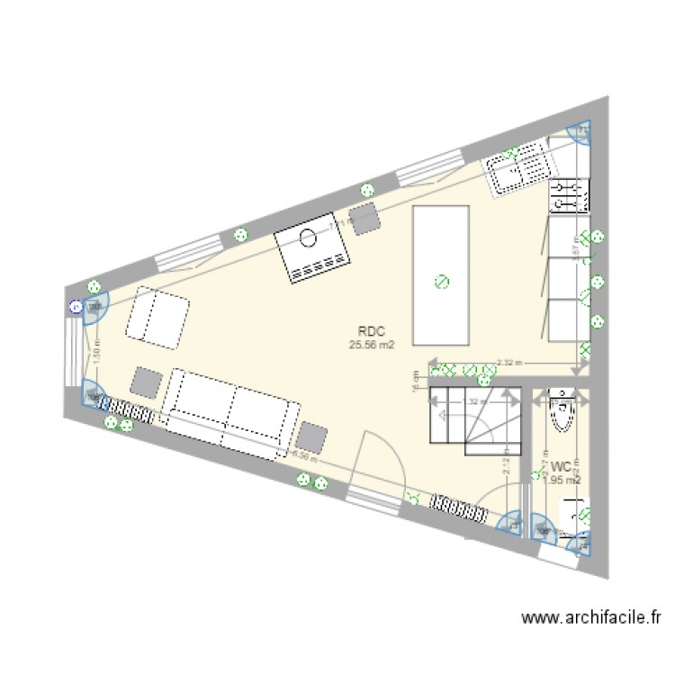 Trouville. Plan de 0 pièce et 0 m2