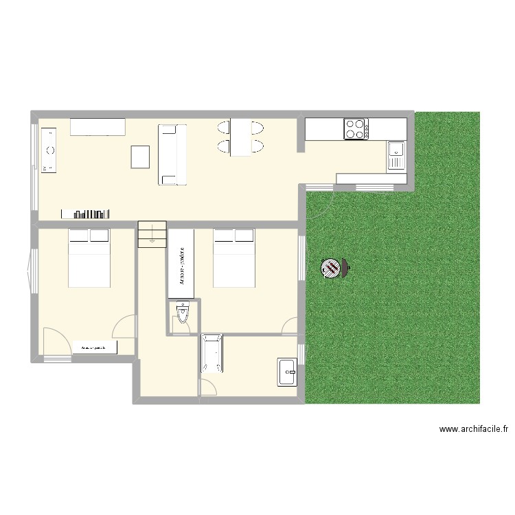 Barthou. Plan de 0 pièce et 0 m2