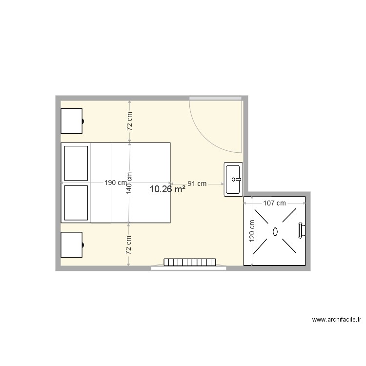 Plan M Guillevic 1. Plan de 0 pièce et 0 m2