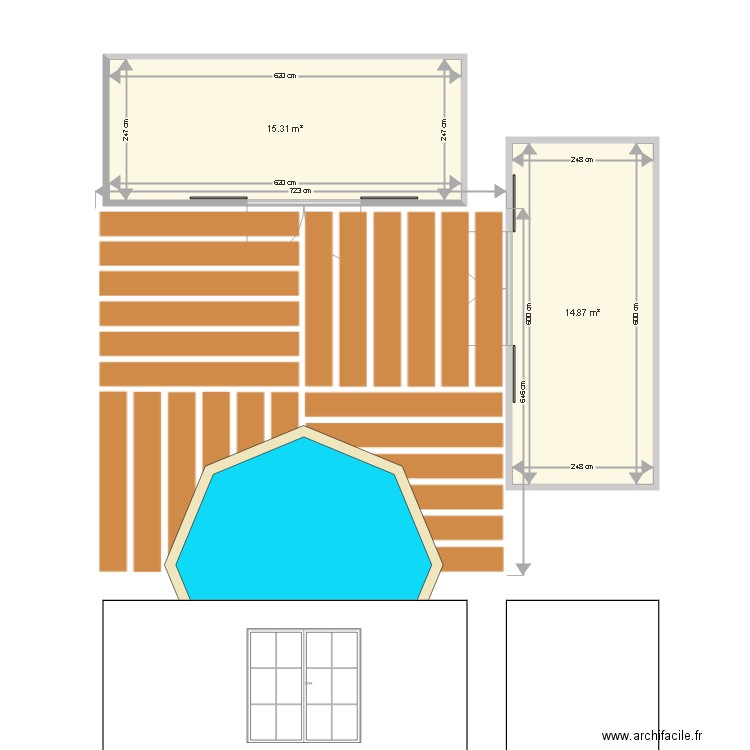 francois. Plan de 0 pièce et 0 m2