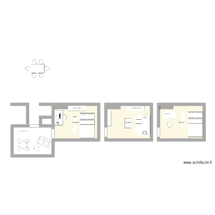 Lieutenant. Plan de 0 pièce et 0 m2