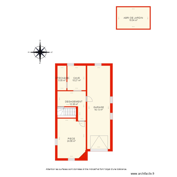 BI 4547 SOUS SOL. Plan de 0 pièce et 0 m2