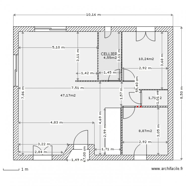 Plan. Plan de 0 pièce et 0 m2