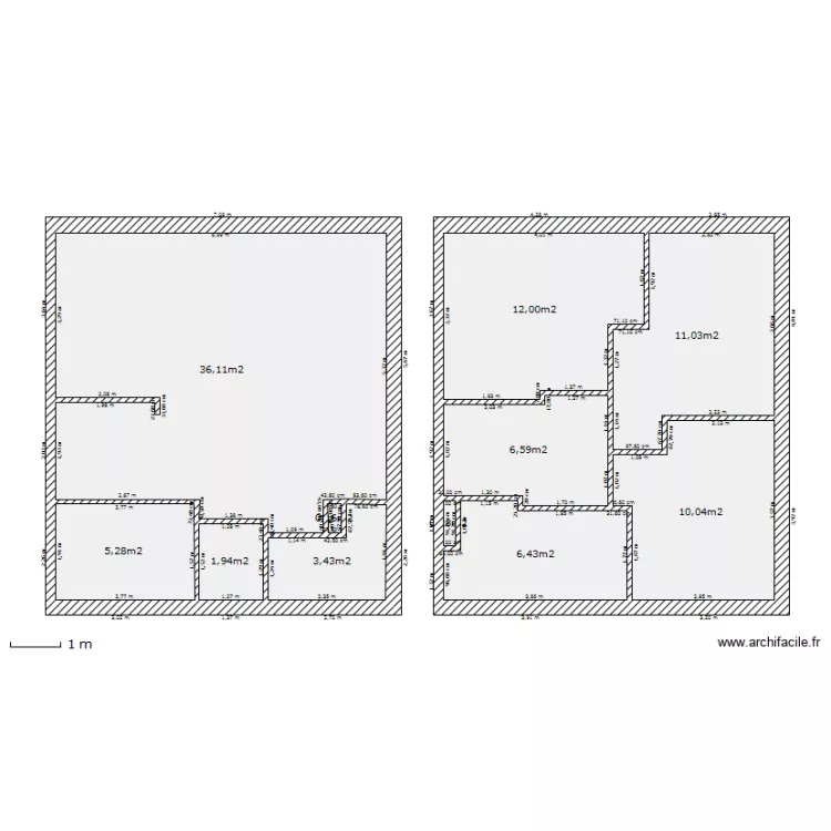 WINCKEL - WESTHOUSE. Plan de 