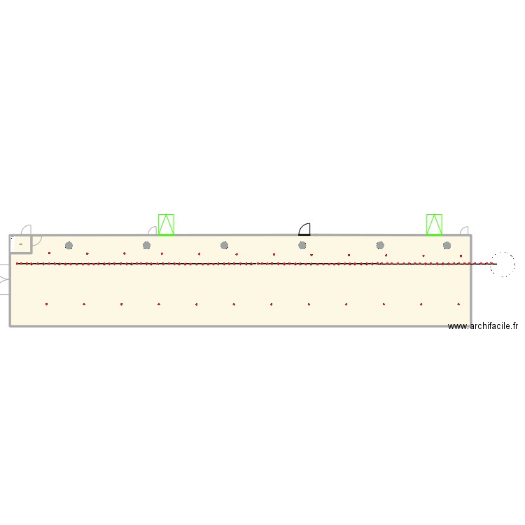 poullalier origine. Plan de 2 pièces et 417 m2