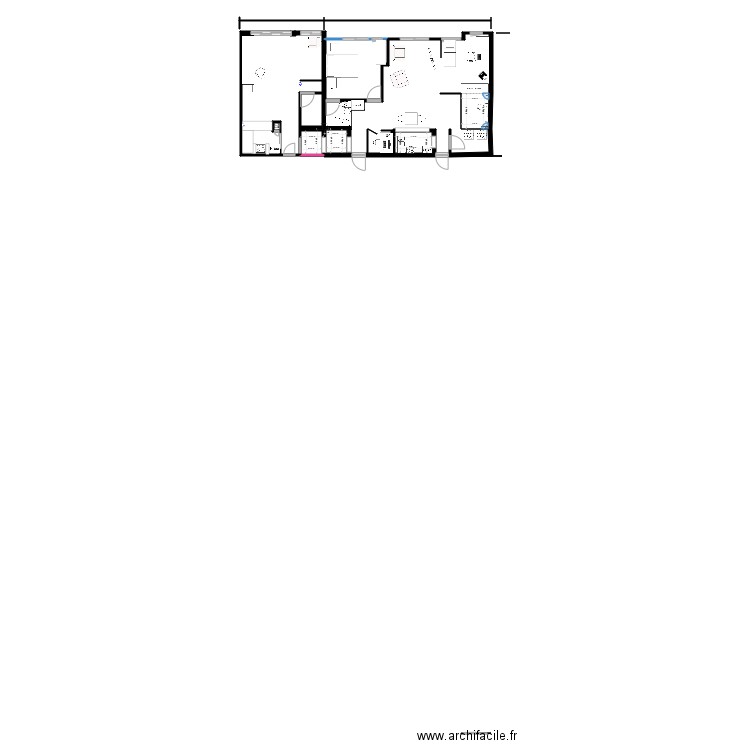 Manoir 1127-6. Plan de 4 pièces et 10 m2