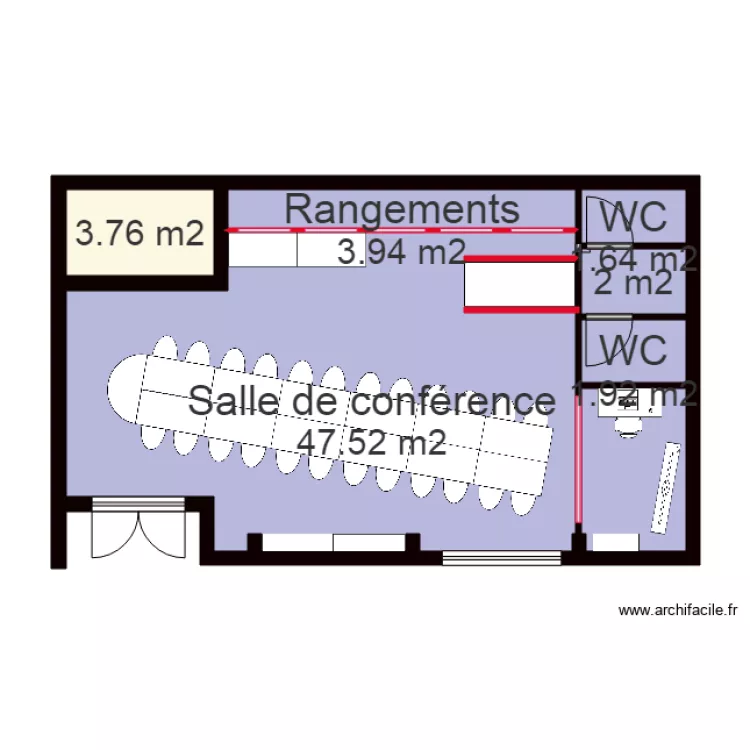 Salle de conférence 5. Plan de Salle de conférence 5. Plan de