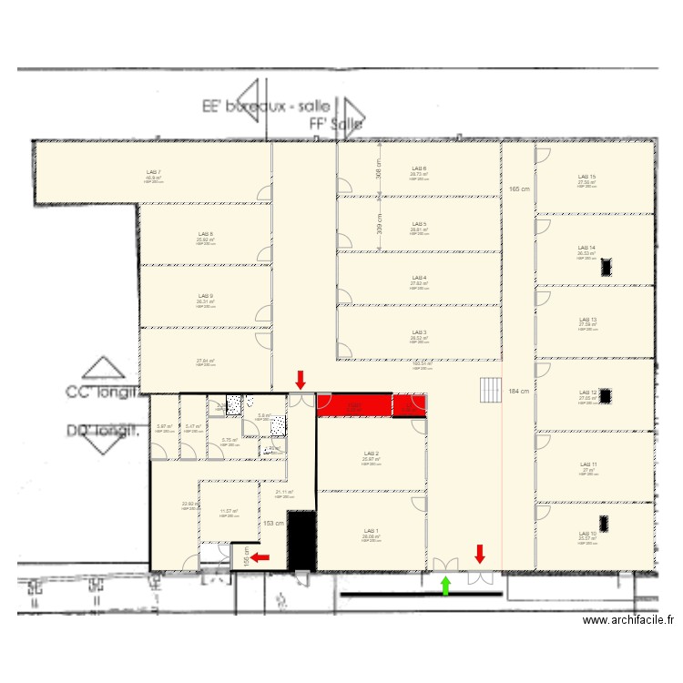 TOULOUSE. Plan de 0 pièce et 0 m2