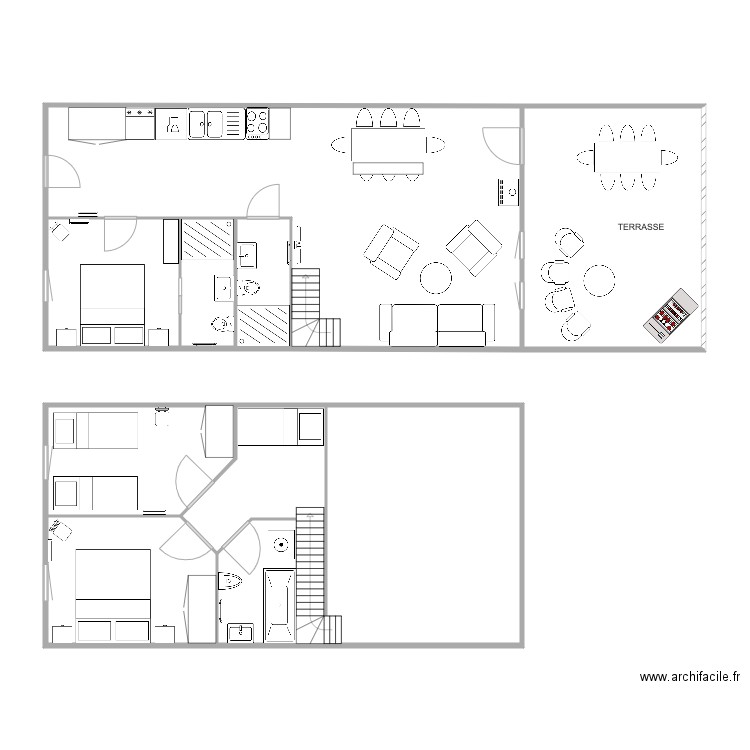 tignes. Plan de 0 pièce et 0 m2